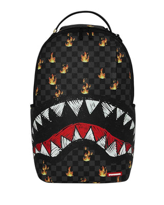 SPRAYGROUND Zaino SCRIBBLE FIRE CHECK 910B8730NSZ