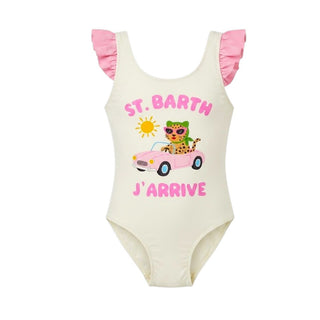 Mc2 Saint Barth Costume Intero Carol Con Stampa CARO001/03866L Per Bambina