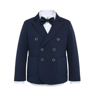 Emanuel Pris Abito Cerimonia Elegante Blu Da Bambino ESM0007R/B