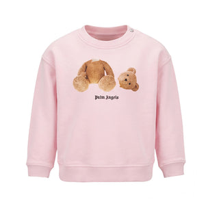 Palm Angels Felpa Rosa Con Teddy F6PANGSW191/042 Per Neonata