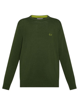 Sun68 Maglia Girocollo K35311 Con Logo