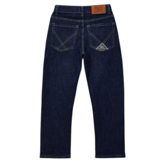 Roy Roger's Jeans In Denim Blu Scuro Da Bambino RG126