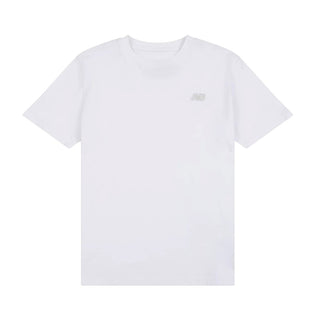 New Balance T-shirt Bianca Con Logo LAKB0001-BWE078 Per Bambino