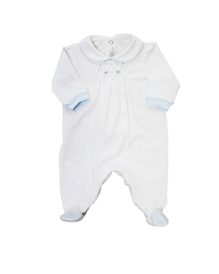 Teto e Tatta Tutina Con Ricamo tu7370 In Cotone