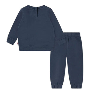 Levis Tuta Blu In Cotone 6EP012-UF3 Per Neonato