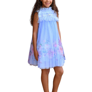 Angel's Face Abito In Tulle Da Bambina MINDI PRETTY BLUE