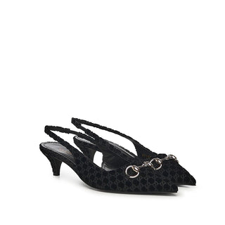 Gucci décolleté décolleté slingback con Morsetto 835978/FAETG1000
