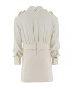 Elisabetta Franchi Pleated Dress EFAB488