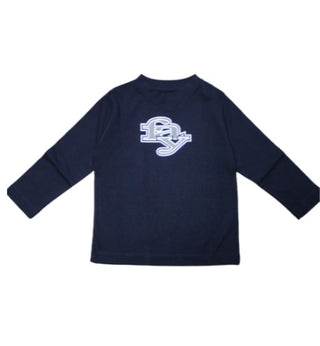 Fay T-shirt girocollo con logo frontale 9B8050-BD840