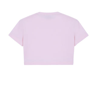 N21 T-shirt cropped con logo stampato N21558-N0153