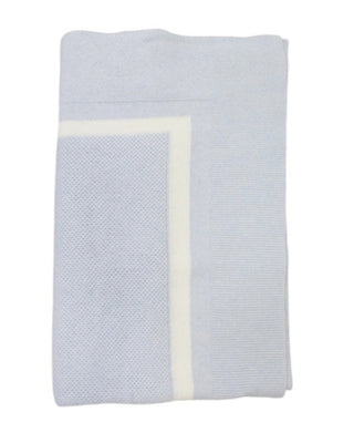 Doctor Kids Blanket With Contrast Edge dk139 In Wool