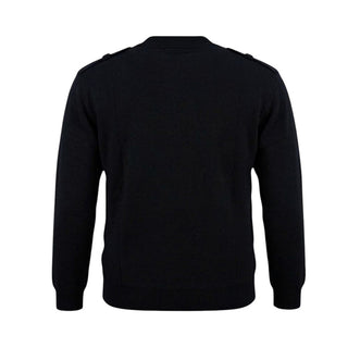 Daniele Alessandrini Cardigan Nero In Misto Viscosa 1231W00352-N Per Bambino