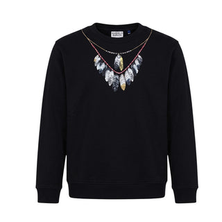 Marcelo Burlon Rundhals-Sweatshirt CBBA001F21FLE002