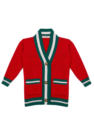 Philosophy Maglia cardigan con logo in strass PFMA045.C