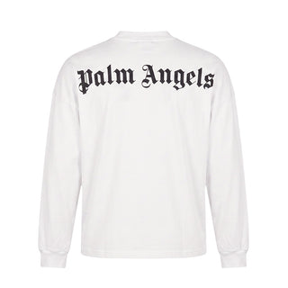 Palm Angels T-shirt Avorio A Maniche Lunghe F6PAJBTH013/412 Per Bambini