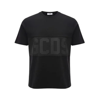 GCDS T-shirt Nera Con Logo Per Bambini Z0UKQC597J105/999B