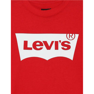 Levis T-shirt Rossa A Maniche Lunghe 6E8646-R6W Per Neonati