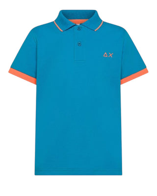 Sun68 Polo A Maniche Corte A35320 Con Logo