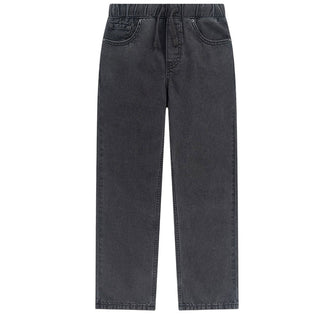Levis Jeans Loose Fit In Denim Nero 8EN805-DF9 Per Bambino