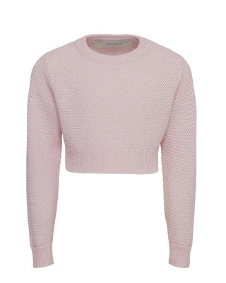 Simonetta Maglia cropped da bambina SV9A00-W0008