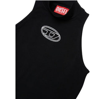 Diesel Body nero con logo Oval D ricamato J02577-KYA0L-K900
