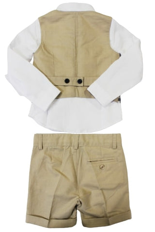 Zeremonienanzug für Kinder mit DK554-Hemd und Knöpfen