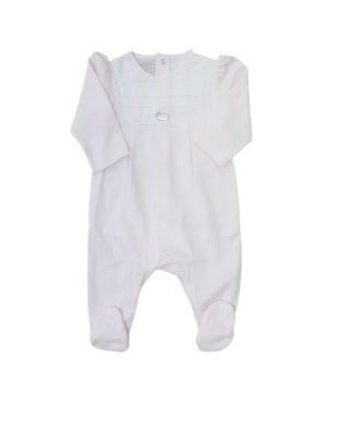 Paz Rodriguez Tutina Collo Bavetta In Lino 005-192511 Neonati