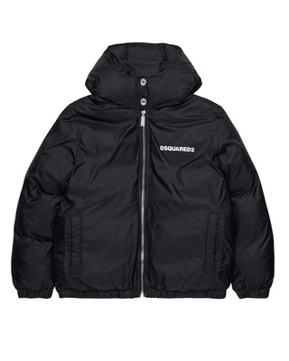 Dsquared2 Giubbino imbottito con cappuccio da neonato DQ2843 D0ABC