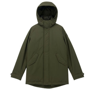 Woolrich Parka verde con cappuccio da bambino WKCPS2023