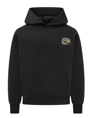 Barrow Felpa nera con cappuccio e logo F5BWUAHS051