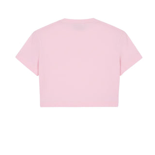 N21 T-shirt cropped con logo stampato N21558-N0153