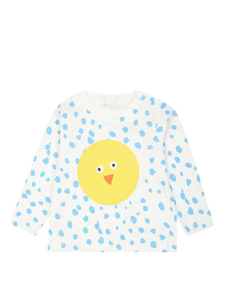 Stella Mccartney T-shirt a maniche lunghe con stampa TV8560-Z2271