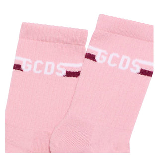 Gcds Calzettoni in misto cotone con logo B2KU3802BA8