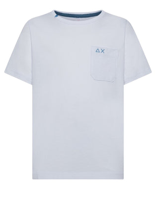 Sun68 T-Shirt Con Logo T35301 In Cotone