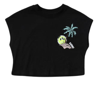 Barrow T-Shirt Crop 033050 With Print For Girls