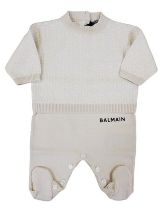 Balmain Jumpsuit bs0a510 with back buttons