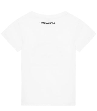 Karl Lagerfeld T-Shirt mit Rundhalsausschnitt Z15M59