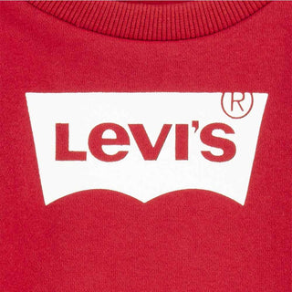 Levis Felpa Girocollo Rossa Con Logo 6E9079-R1R Per Neonati