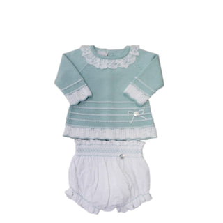 Paz Rodriguez Tutina Con Coulotte 003-122535 Neonati