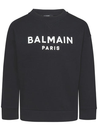 Balmain Sweatshirt mit BS4R20-Logo