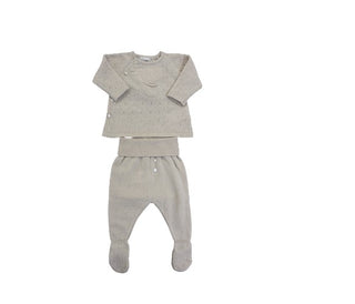 Doctor Kids Zweiteiliger Spielanzug dk230 KNÖPFE AUF DER VORDERSEITE