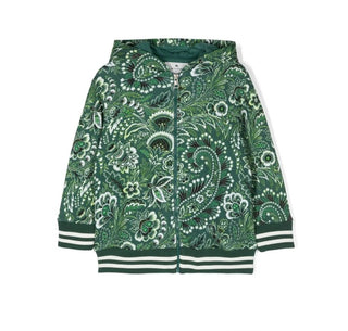 Etro Felpa con zip e cappuccio GU4P10-F0168