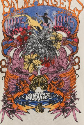 Palm Angels Felpa con stampa PMBA065F23FLE001