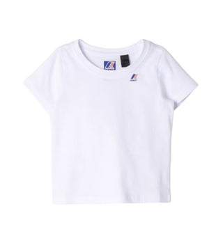 k-Way T-Shirt mit Logo auf der Vorderseite K4114WW