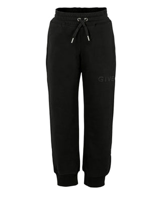 Givenchy Pantaloni jogger neri con logo H30922
