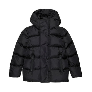 Dsquared2 Giubbino trapuntato in nylon con cappuccio e logo DQ1090 D00BN