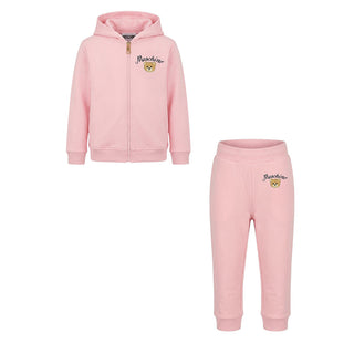 Moschino Tuta Sportiva In Cotone Per Neonati MNK03N
