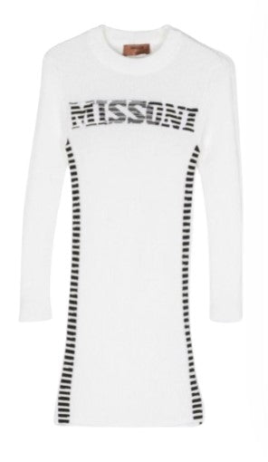 Missoni Abito girocollo a costa MT1A80-W0012