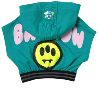 Barrow Felpa con cappuccio cropped 033041