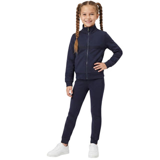 Moncler Tuta Blu In Cotone Per Bambina 885705080996